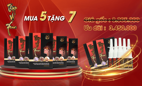 COMBO MUA 5 UỐNG <br> TẶNG 5 XỊT 2 UỐNG